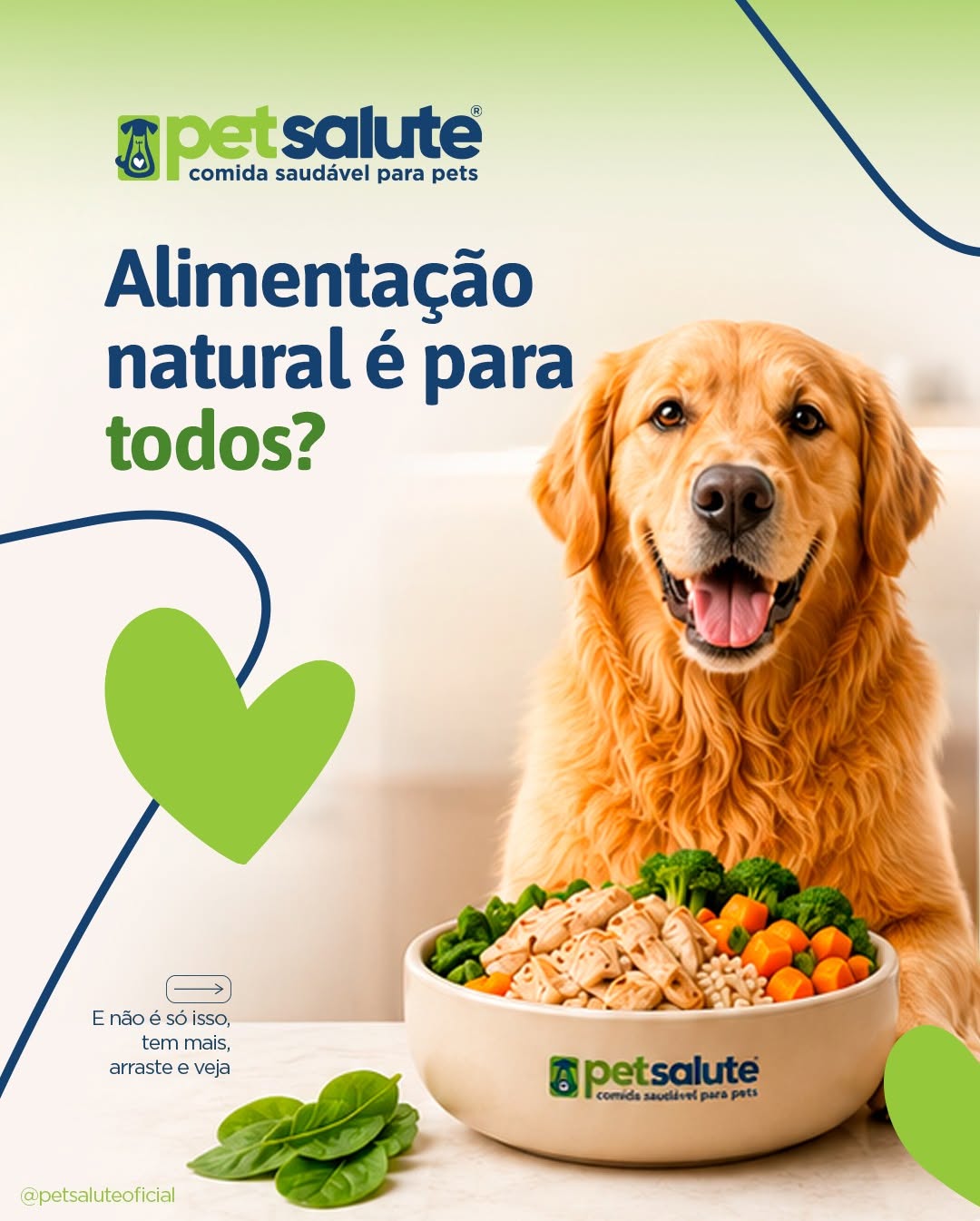 Alimentação Natural Pet Salute